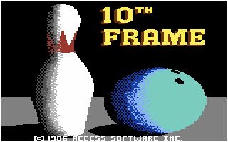 10th Frame screenshot 3 for Commodore 64